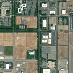 9th Street, Richland, WA 99354, America High Resolution Satellite Map