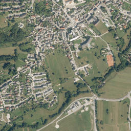 Bovec map(satellite map)