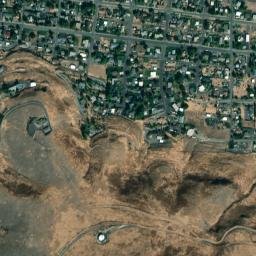 Asotin map(satellite map)