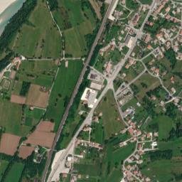 Venzone map(satellite map)