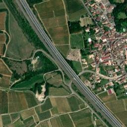 Prissé map(satellite map)