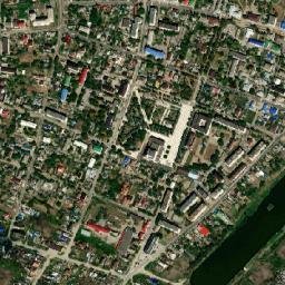 Leningradskaya map(satellite map)