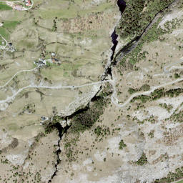 Leuk District map(satellite map)