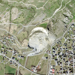 Raron map(satellite map)