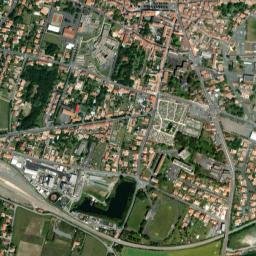 Marans map(satellite map)
