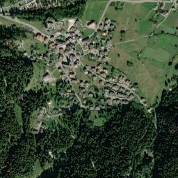 Ossana map(satellite map)