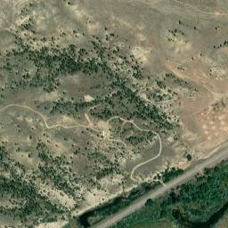 1879-1969 Montana 3, Lavina, MT 59046 High Resolution Satellite Map