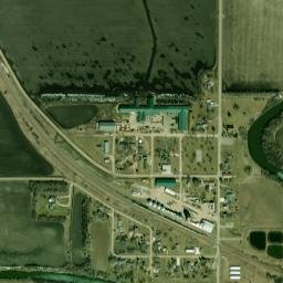 498 Hill Street, Dwight, ND 58075, USA High Resolution Satellite Map