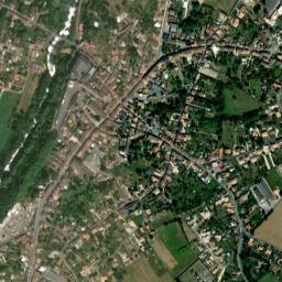 Couhé map(satellite map)