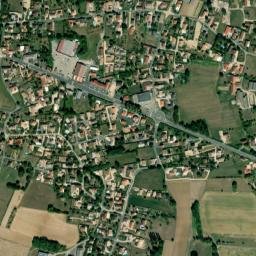 Replonges map(satellite map)