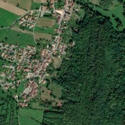 Cuisiat map(satellite map)