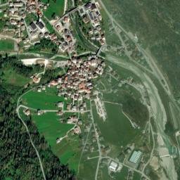 Taibon Agordino map(satellite map)