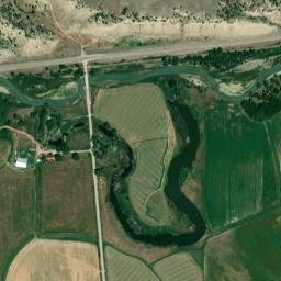 1879-1969 Highway 3, Lavina, MT 59046 High Resolution Satellite Map