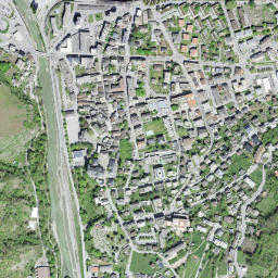 Visp map(satellite map)