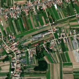 Vidovec map(satellite map)