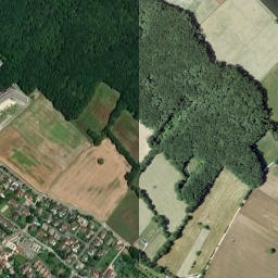 Ornex map(satellite map)