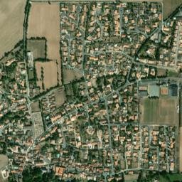 Saint-Symphorien map(satellite map)