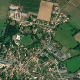 Lezay map(satellite map)