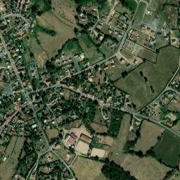 Villebret map(satellite map)