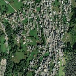 Châtel map(satellite map)