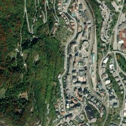 Longarone map(satellite map)