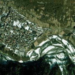 Claut map(satellite map)