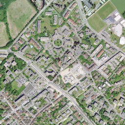 Ferney-Voltaire map(satellite map)