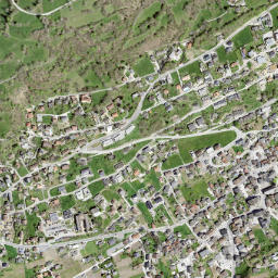 Savièse map(satellite map)