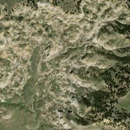 Custer County map(satellite map)