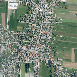 Šenčur map(satellite map)