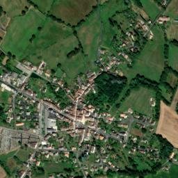 Bussière-Poitevine map(satellite map)