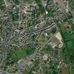 La Souterraine map(satellite map)