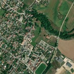 Thoiry map(satellite map)
