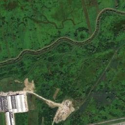 Grad Ivanec map(satellite map)
