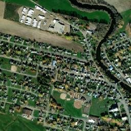 Maskinongé map(satellite map)