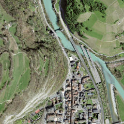 Saint-Maurice map(satellite map)