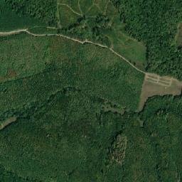 Komlói Járás map(satellite map)