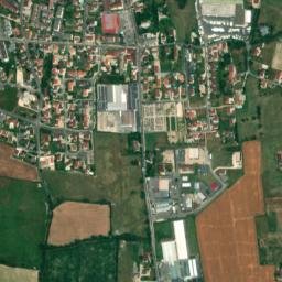 Vonnas map(satellite map)