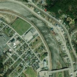 Beauceville map(satellite map)