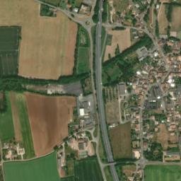 Chaunay map(satellite map)