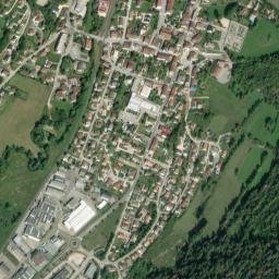Martignat map(satellite map)