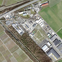 Conthey District map(satellite map)