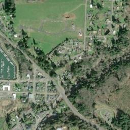 Cathlamet map(satellite map)