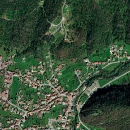 Travesio map(satellite map)