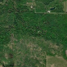 Satellite view of Munoscong Golf Club