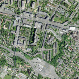 Thônex map(satellite map)