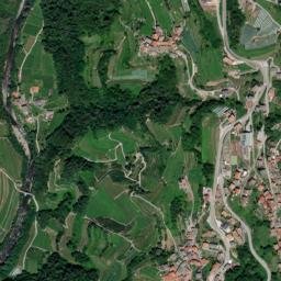 Segonzano map(satellite map)