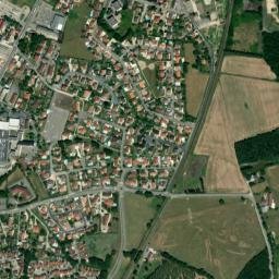 Péronnas map(satellite map)