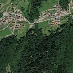 Cavedago map(satellite map)
