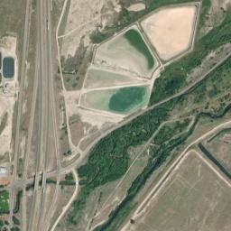 Warm Springs map(satellite map)